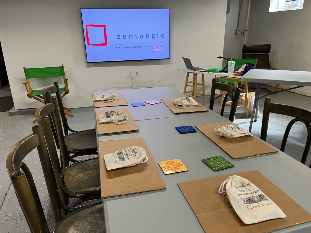 zentangle workshop space